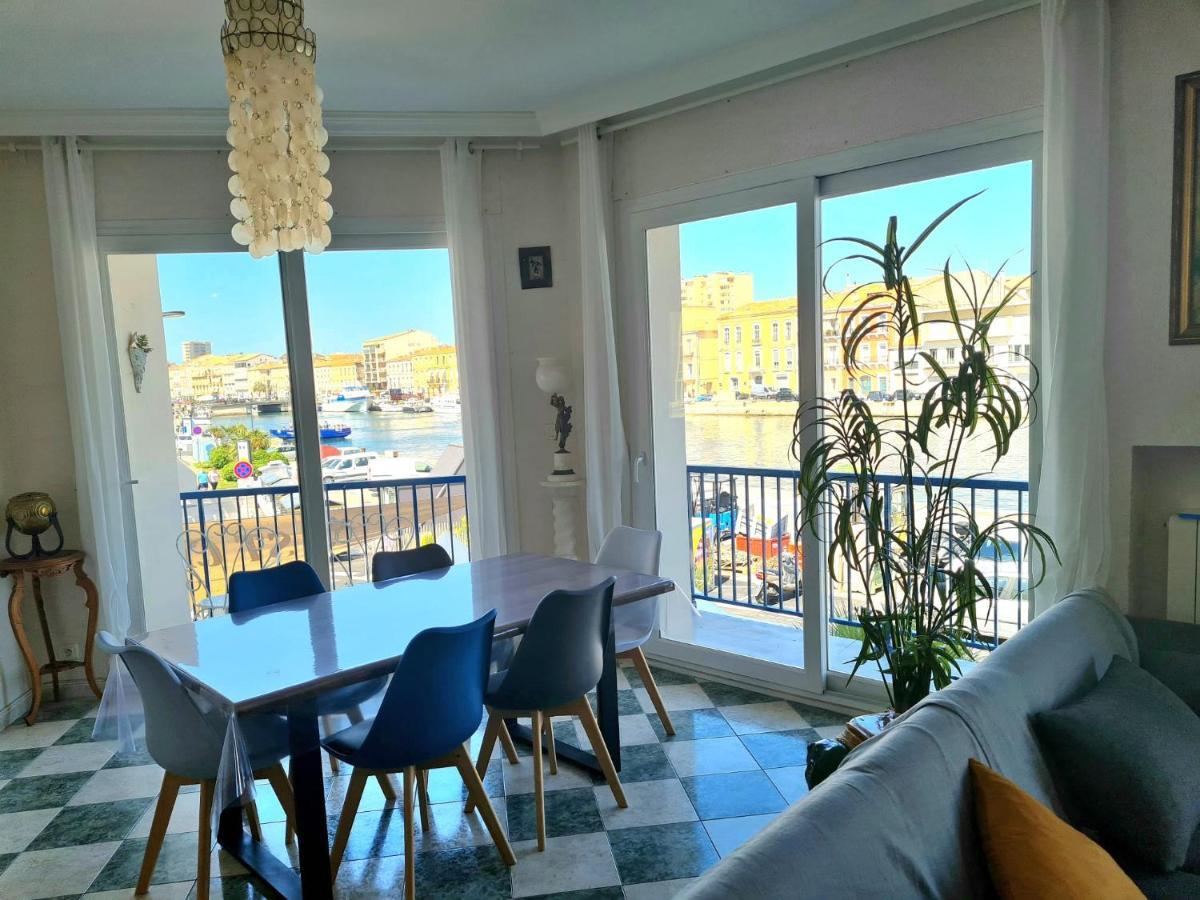 Grand Appartement 109M2 Vue Sur Quai Centre Ville,Wifi Sète Eksteriør billede